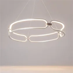 Подвесной светильник Chain 3000K 50Вт (Никель)