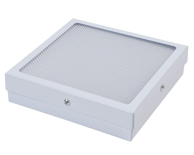 Универсальный офисный светодиодный светильник Грильято 20 Вт IP44 200x200x40 мм 4000K Призма - фото 4