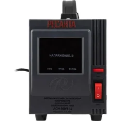 Стабилизатор напряжения АСН-500/1-Ц 1ф 0.5кВт IP20 релейный Ресанта 63/6/1