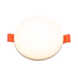 Встраиваемый светильник, IP 20, 18 Вт, LED 4000, белый, пластик, Denkirs DK4605-DW