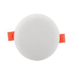 Встраиваемый светильник, IP 20, 18 Вт, LED 4000, белый, пластик, Denkirs DK4605-DW