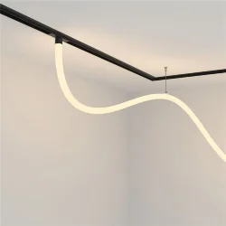 Трековый подвесной светильник Tau Exility 3000K 50Вт 360° (Черный)