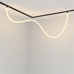 Трековый подвесной светильник Tau Exility 3000K 50Вт 360° (Черный)