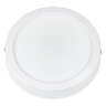 ULM-Q240 22W/6500K WHITE Светильник светодиодный накладной. Дневной свет (6500K) Корпус белый.ТМ Volpe - фото
