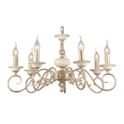 Люстра Perla E14х7 (Кремовый с Золотом)