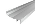 Профиль накладной алюминиевый для карниза LC-LPK-1675-2 Anod - фото