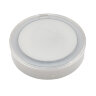 ULK-F70 2AAA WHITE Зеркало карманное с подсветкой 1Х+2Х, На батарейках 2AАА не в-к, Белый - фото 2