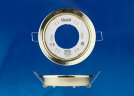 GX53/H2 GOLD 10 PROM Светильник ультратонкий встраиваемый. В составе набора из 10шт. Корпус золото. Картон. - фото