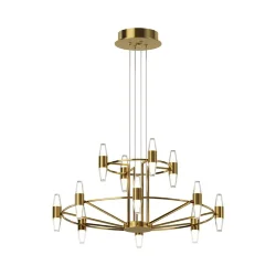 Подвесной светильник Arana 3000К 72Вт (Латунь)