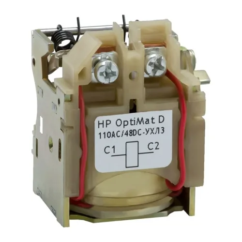 Расцепитель независимый OptiMat D100 D160 D250 D400 D630 220DC/400AC УХЛ3 КЭАЗ 143497 - фото