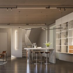 Светильник диммируемый со сменой цветовой температуры (управление - пульт ДУ/ приложение Smart Life) «Novotech» 359365, серия: GLAT - Приложение Smart Life