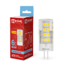 Лампа светодиодная LED-JCD 6Вт 230В G4 6500К 570Лм IN HOME - Фото
