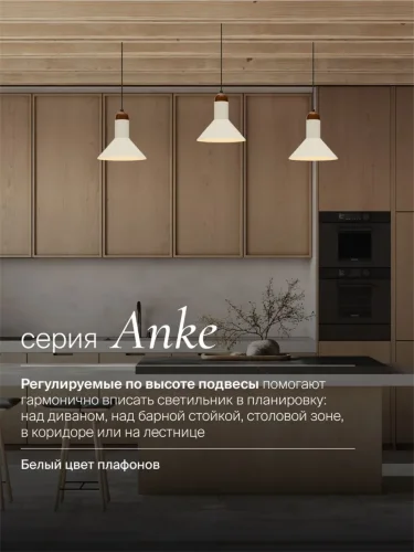 Подвесной светильник NUVOLT LPL-004GR (Белый) - фото 11