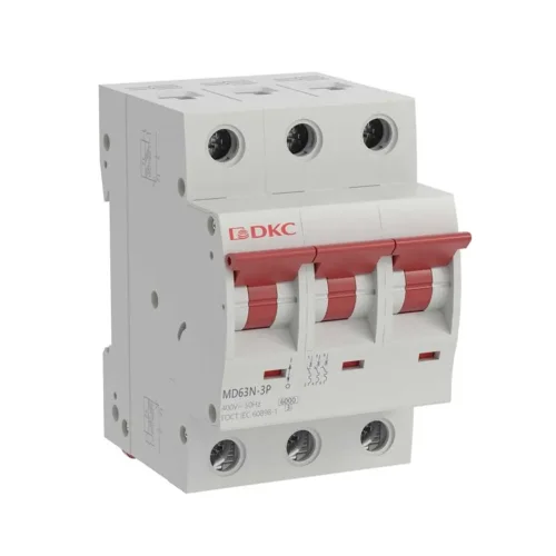Выключатель автоматический модульный 3п C 32А 6кА MD63N YON MD63N-3PC32 - фото