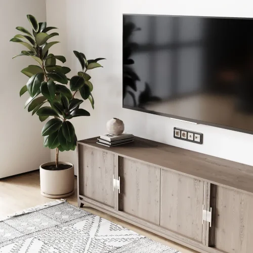 Розетка двойная Ethernet RJ-45 (айвори матовый) W1181162 - фото 3