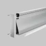 Алюминиевый профиль плинтус 80×18 (Серебро, 2 м), ALM-8018-S-2M (Серебро) - фото 5