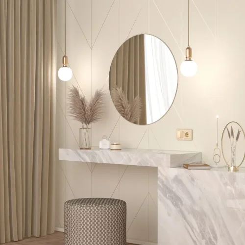 Рамка из металла на 2 поста Аluminium шампань алюминий W0021711 - фото 3