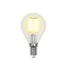 LED-G45-6W-NW-E14-CL PLS02WH Лампа светодиодная, Форма шар, прозрачная, Серия Sky, Белый свет - фото 1