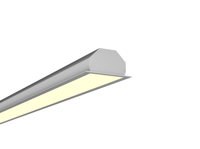 Линейный светильник LINE4932П (Anod/500mm/LT70 — 3K/17W) - фото 2