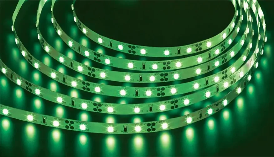 Лента светодиодная 71 436 NLS-3528G60-4.8-IP20-12В-Pro R5 4.8Вт/м (уп.5м) Navigator 71436 - фото