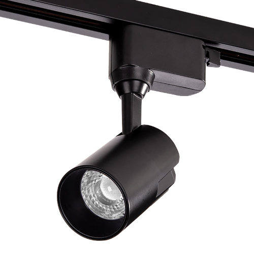 Трековый светодиодный светильник WOLTA WTL-15W/01B 15Вт 4000К IP40 Чёрный - фото 1.