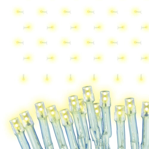 USL-S-131-PT1515 WARM WHITE CURTAIN Садовый занавес на солнечной батарее, 192 светодиода, Теплый белый свет , 1xАА Ni-Mh аккумулятор в-к, IP44. - фото 3