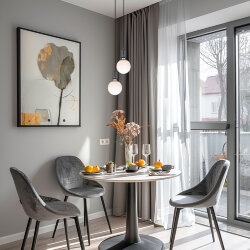 Подвесной светильник со стеклянным плафоном 50151/1 черный жемчуг (052662)