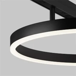 Трековый светильник Рим / Rim Exility 4000K 24Вт 120° (Черный) TR227-2-24W4K-B