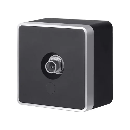 ТВ-розетка оконечная Gallant черный с серебром W5083034 W5083034 - фото