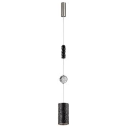 Подвес «ODEON LIGHT EXCLUSIVE» 5451/18LB, серия: RIVIERA (крепление на планке) - Переключатель цветовой температуры на корпусе