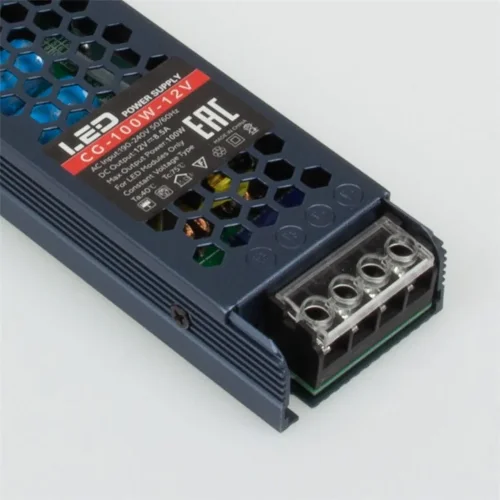 Блок питания CG-100W-12V CGH100-12 (12V, 100W, 8,5A) - фото I