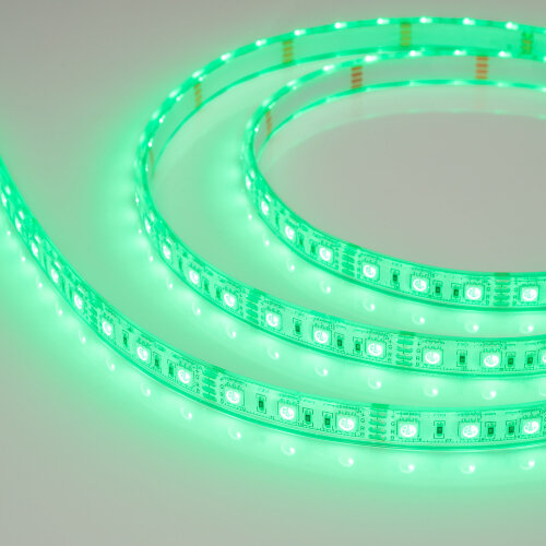 Светодиодная лента герметичная RTW-PU-B60-12.5mm 12V RGB (14.4 W/m, IP68, 5060, 5m) (Arlight) - фото 1