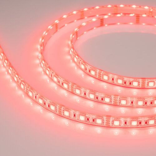 Светодиодная лента герметичная RTW-PU-B60-12.5mm 12V RGB (14.4 W/m, IP68, 5060, 5m) (Arlight) - фото 4