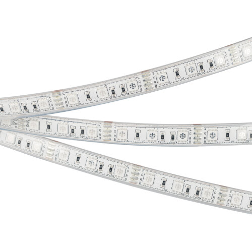 Светодиодная лента герметичная RTW-PU-B60-12.5mm 12V RGB (14.4 W/m, IP68, 5060, 5m) (Arlight) - фото 6