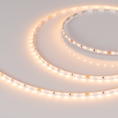 Светодиодная лента MICROLED-M120-4mm 24V Warm2700 (5.4 W/m, IP20, 2216, 5m) (Arlight, узкая) - фото 1