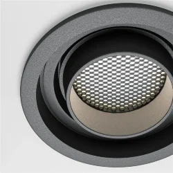 Встраиваемый светильник Atom GU10 10Вт (Черный)