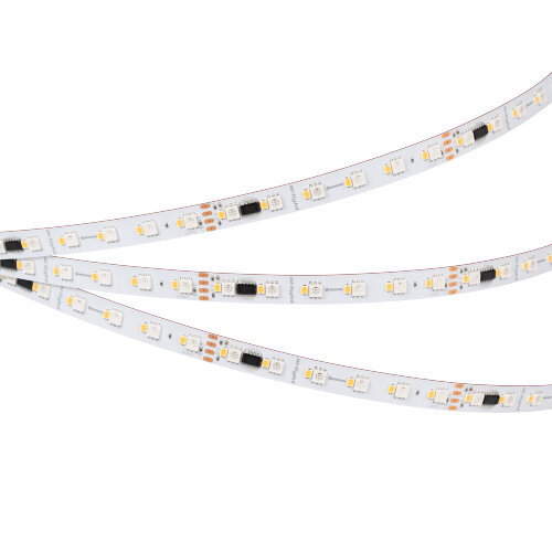 Светодиодная лента SPI-BA120-12mm 24V RGBW-Warm-PX6-BPT (16 W/m, IP20, 5060/2835, 5m) (Arlight, бегущий огонь) - фото 2