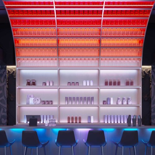 Светодиодная лента SPI-BA120-12mm 24V RGBW-Warm-PX6-BPT (16 W/m, IP20, 5060/2835, 5m) (Arlight, бегущий огонь) - фото 6