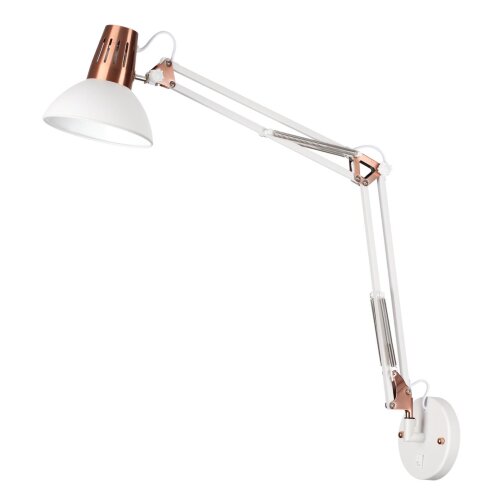 Настенный светильник на кронштейне «ODEON LIGHT» 3344/1W, серия: KAPAL (крепление на планке). Фото 1.