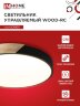 Светильник светодиодный SCANDY WOOD-75RCB 75Вт 230В 3000-6500K 6000Лм 400x50мм с пультом ДУ черный IN HOME - Фото 4