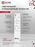 Светильник светодиодный SCANDY WOOD-75RCB 75Вт 230В 3000-6500K 6000Лм 400x50мм с пультом ДУ черный IN HOME - Фото 5