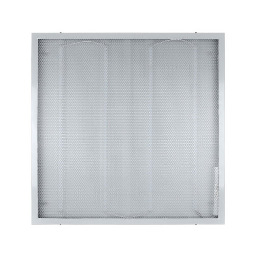 ULP-Q105 6060-36W-6500K WHITE Светильник светодиодный потолочный универсальный, Дневной свет 6500K, Рассеиватель призма, Встроенный и-п, Корпус белый. - фото 1