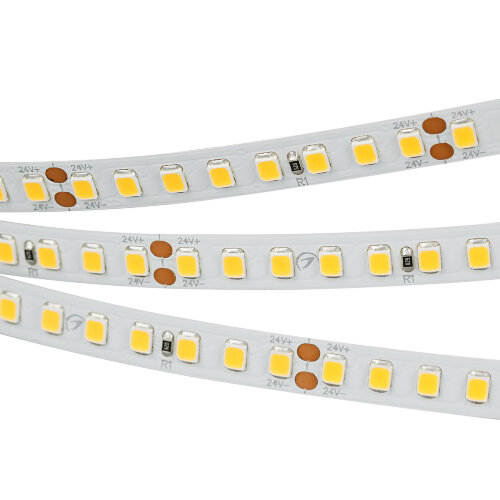 Светодиодная лента RT 2-5000 24V Day4000 2x (2835, 160 LED/m, LUX) (Arlight, 12 Вт/м, IP20) - фото 1