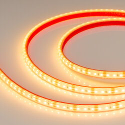 Светодиодная лента герметичная RTW-PFS-А120-11mm 12V Yellow (9.6 W/m, IP68, 2835, 5m) (Arlight) 033903
