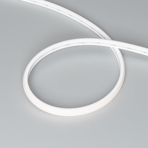 Светодиодная лента герметичная MOONLIGHT-TOP-X320-11x7mm 24V Day4000 (10 W/m, IP65, CSP, 5m, wire x2) (Arlight, Силикон) - фото 2