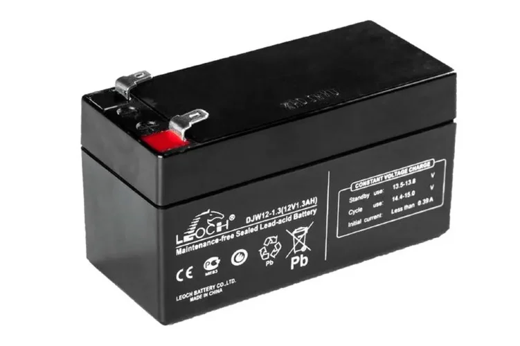 Аккумулятор 12В 1.3А.ч LEOCH DJW12-1.3 LEOCH - фото