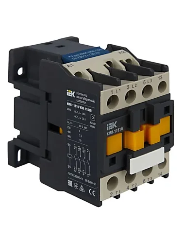 Контактор КМИ-11810 18А 230В/АС3 1НО KARAT IEK KKM11-018-230-10 - фото 2