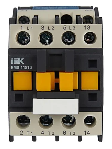 Контактор КМИ-11810 18А 230В/АС3 1НО KARAT IEK KKM11-018-230-10 - фото 3
