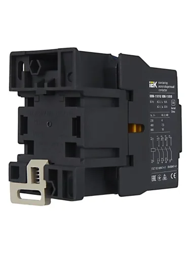 Контактор КМИ-11810 18А 230В/АС3 1НО KARAT IEK KKM11-018-230-10 - фото 7