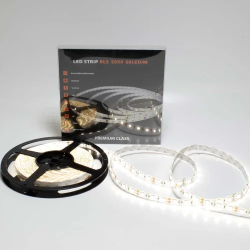 Светодиодная лента Class Premium, 5050, 60 led/m, Day White, 12V, IP65, А19 - фото I